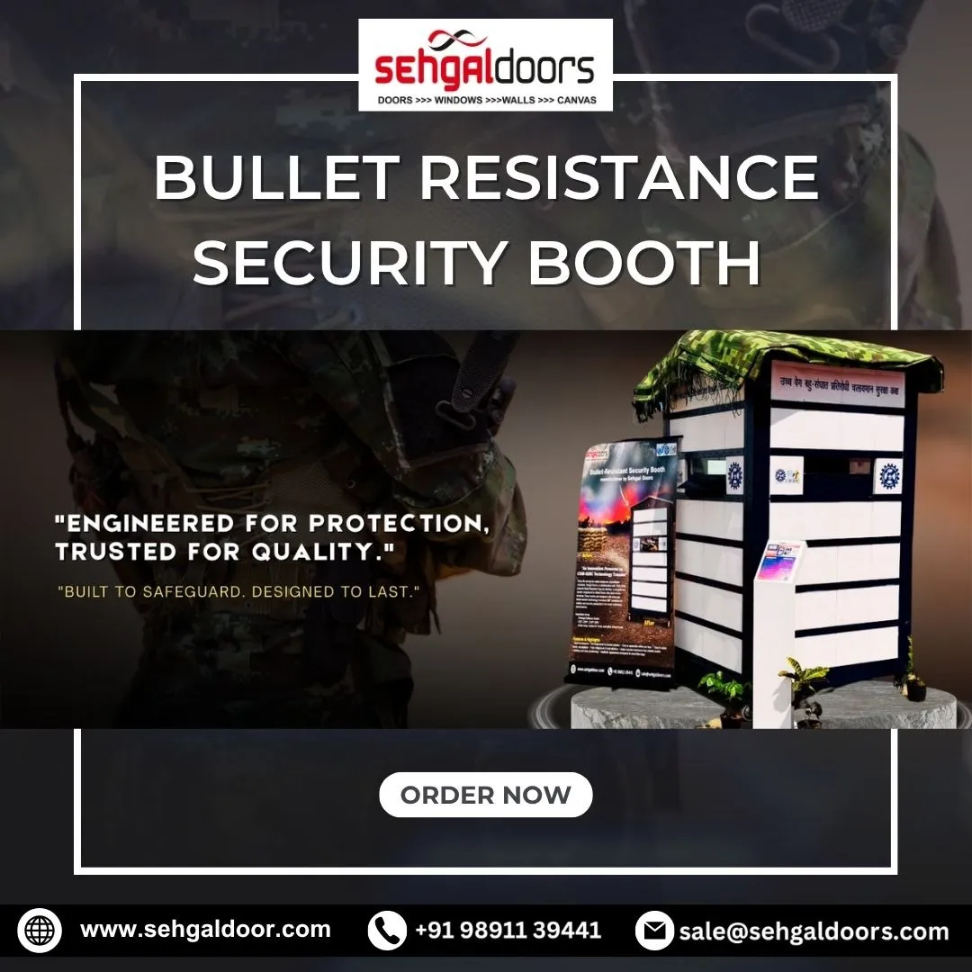 Bullet Resistance Security Booth