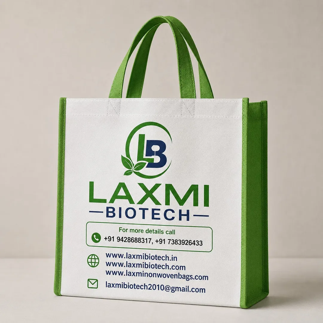 Non Woven D cut bags Multi Colour Printing in Ahmedabad