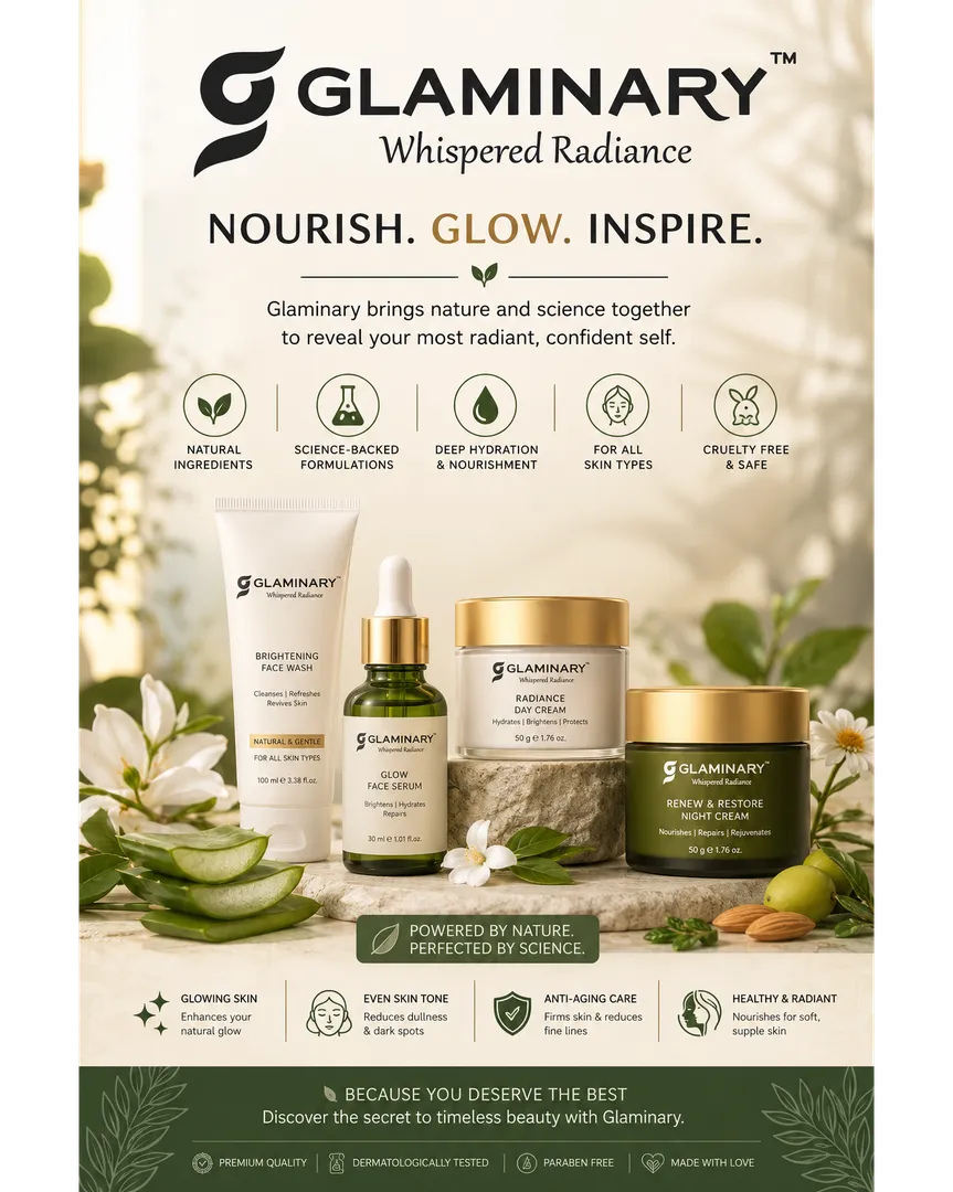 Glaminary | Best Natural Skincare Products for Glowing & Healthy Skin
