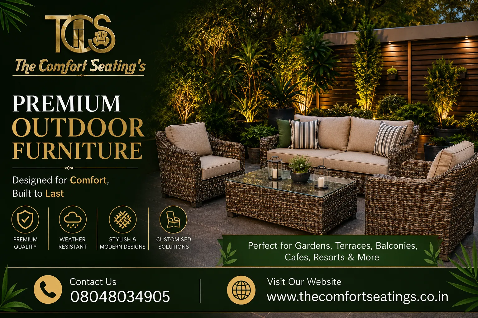 Outdoor Furniture shop in Kirti Nagar - Premium Outdoor Furniture