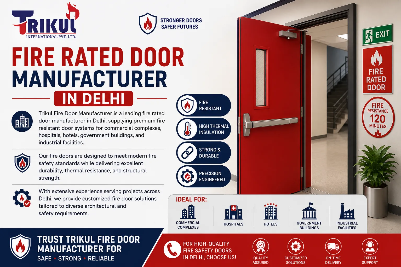Fire Rated Door Manufacturer in Delhi