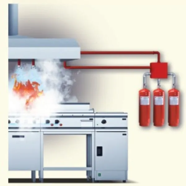Kitchen Fire Suppression System – CE Certified