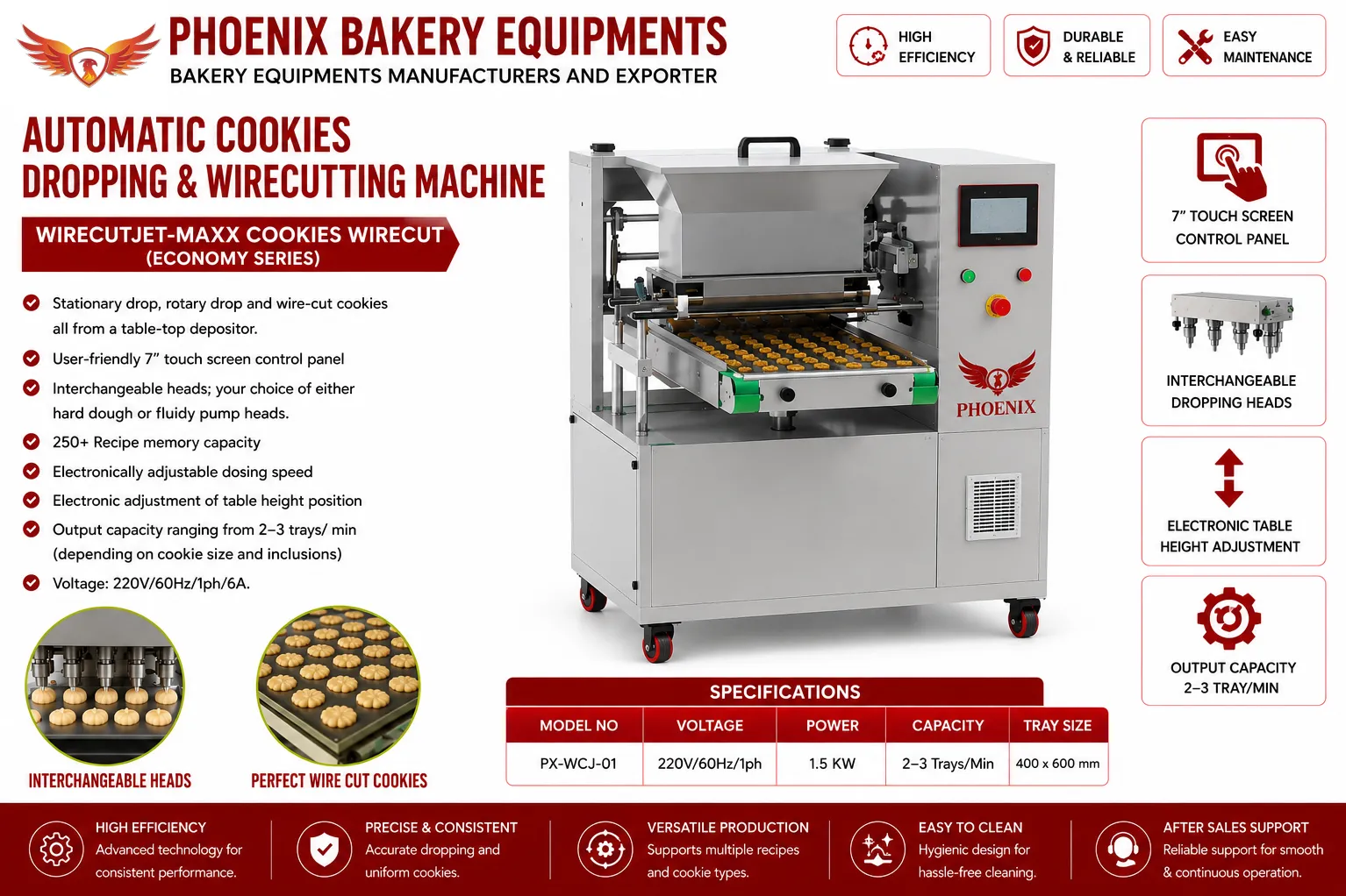 Cookies Dropping Machine @ COIMBATORE