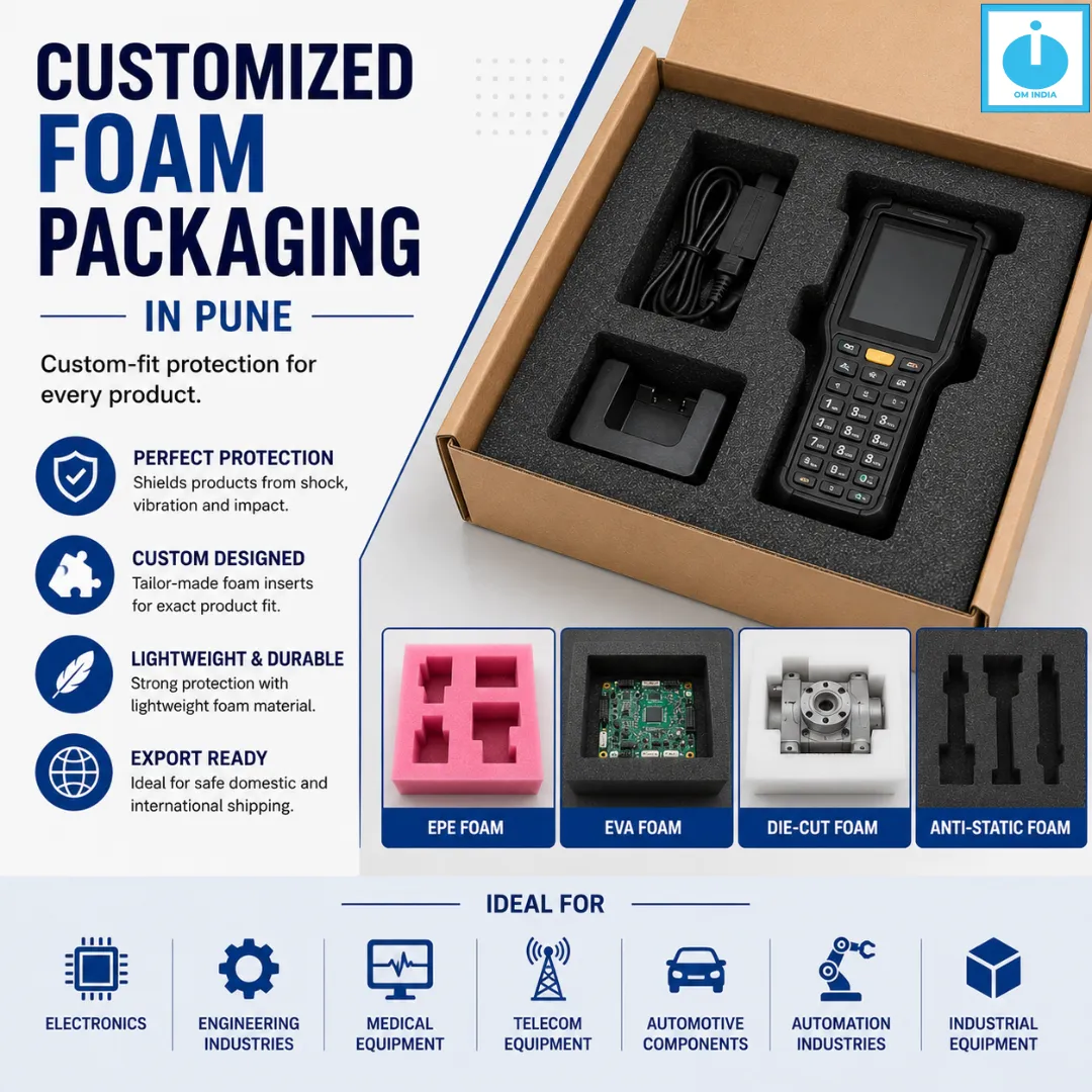 Customized Foam Packaging in Pune | Om India Packaging