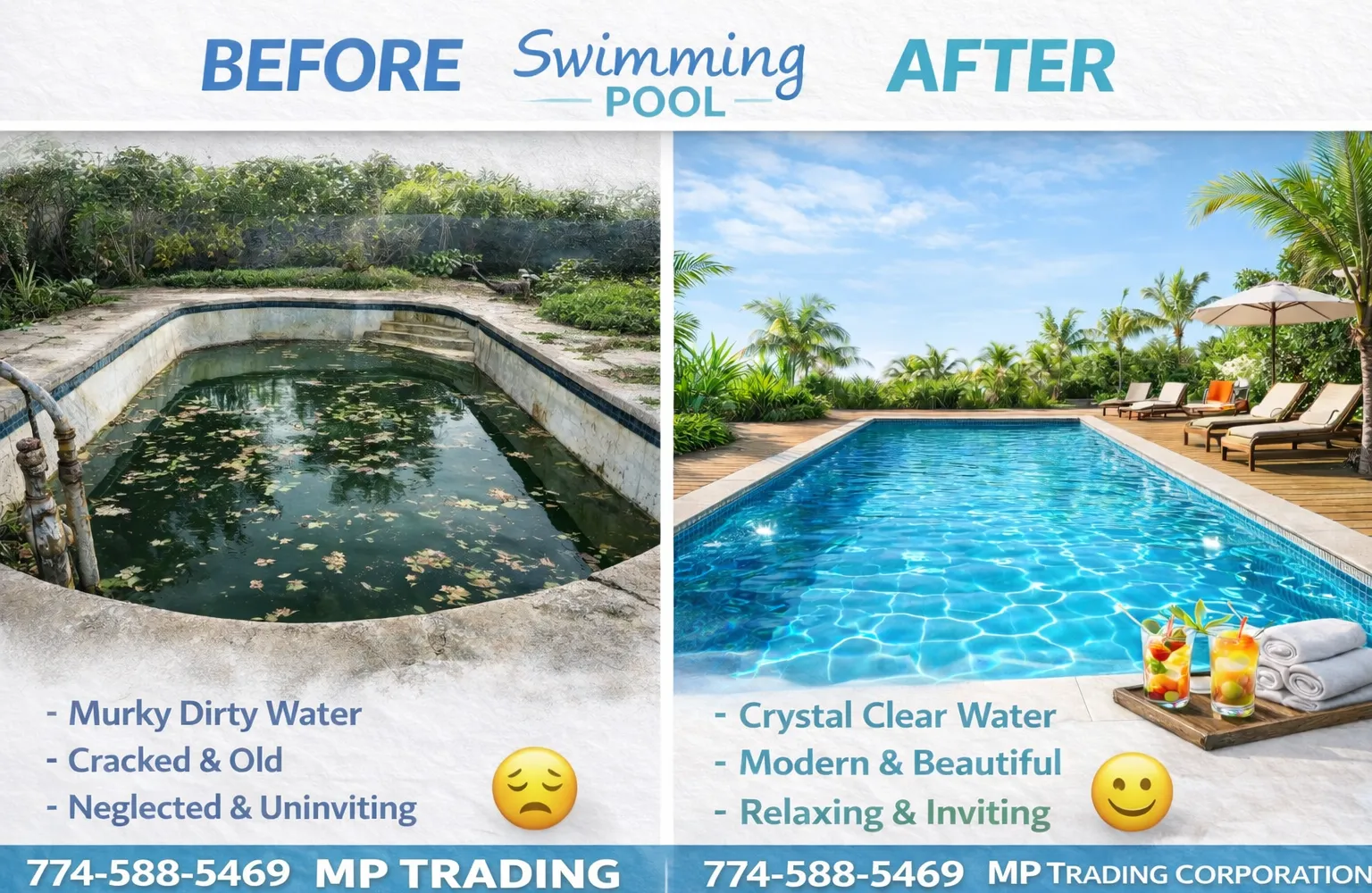 BEFORE & AFTER – The MP Trading Corporation Difference
