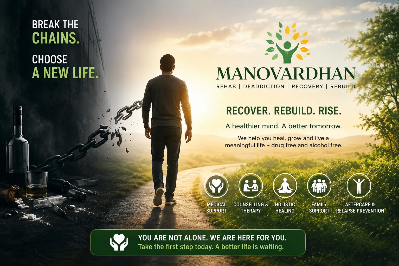 Rehab Centre in Pune, Deaddiction Centre in Pune, Nasha Mukti Kendra in Pune- Manovardhan |