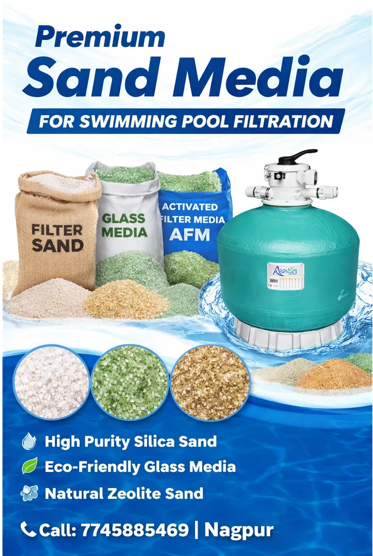 SWIMMING POOL SAND MEDIA