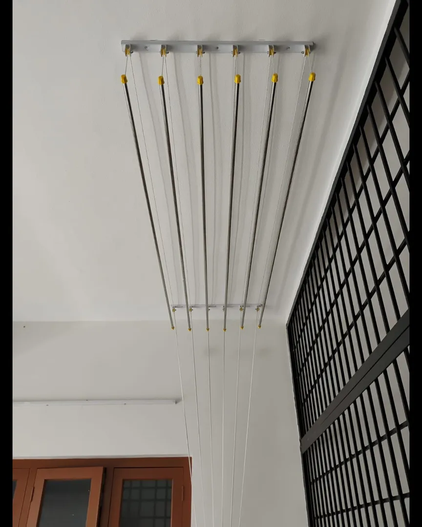 Sugunapuram Installation Ceiling Cloth Drying Hangers