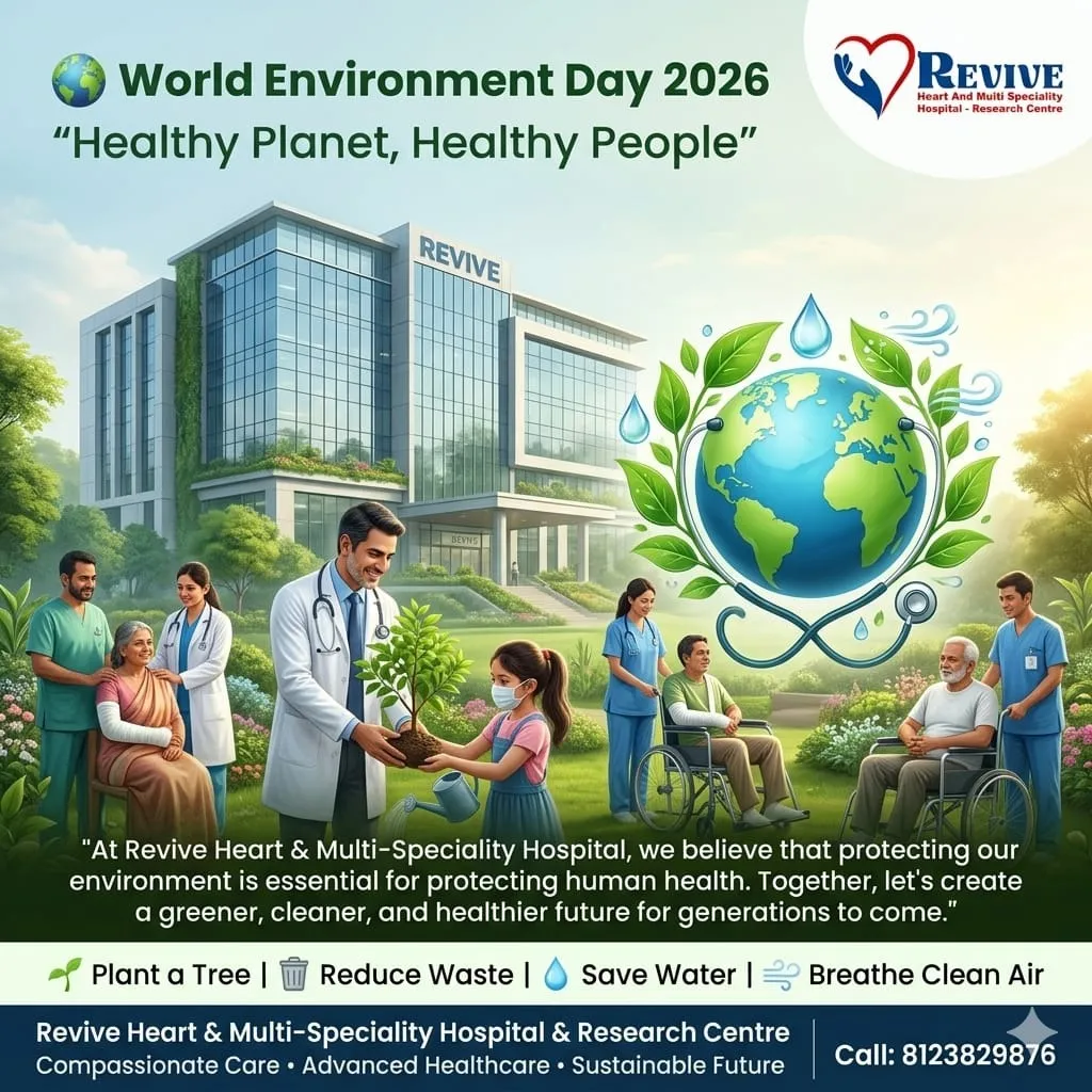World Environment Day 2026 | Revive Hospital Mysuru – Healthy Planet, Healthy People