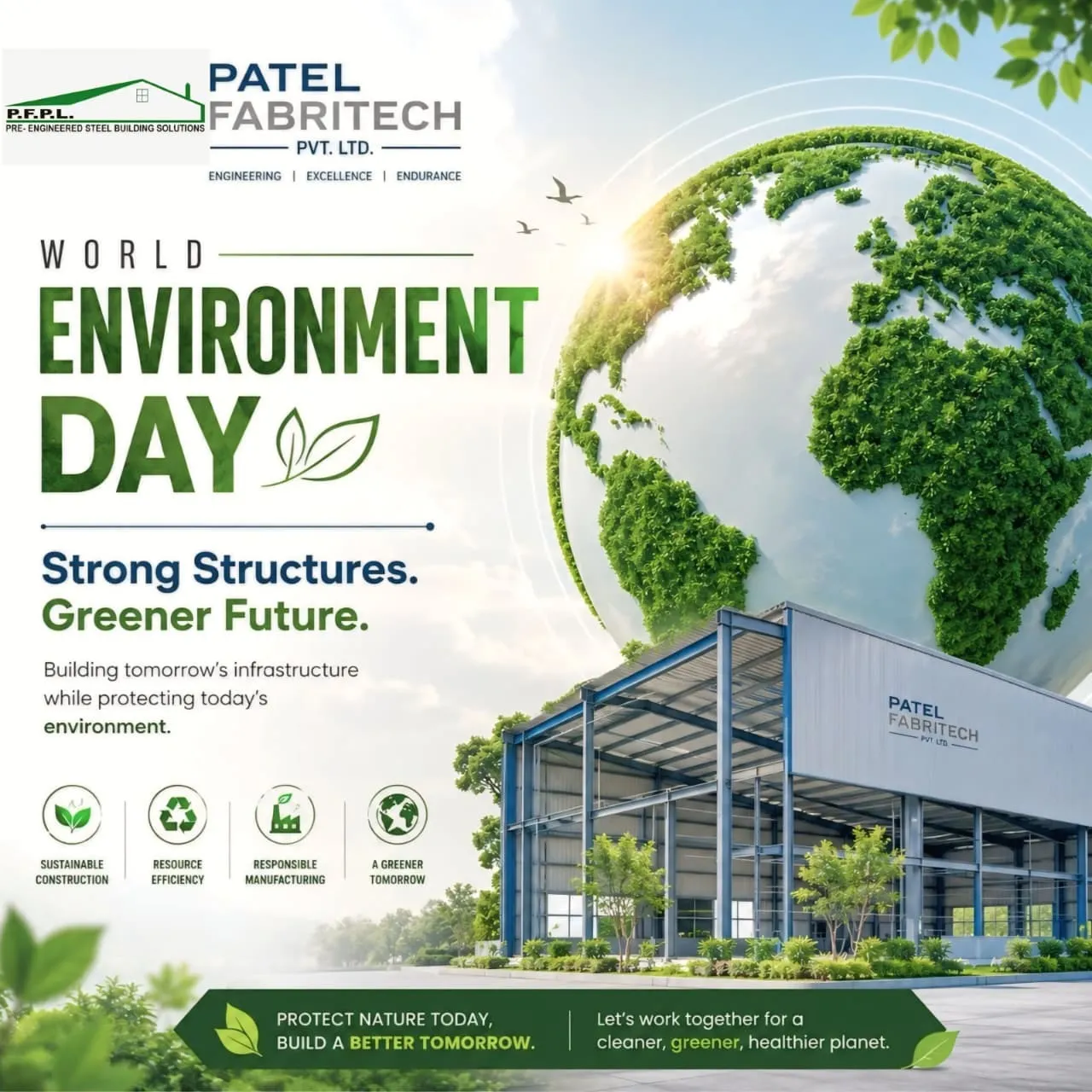 ๐๐ This World Environment Day, letโs build a greener tomorrow with smarter choices today!