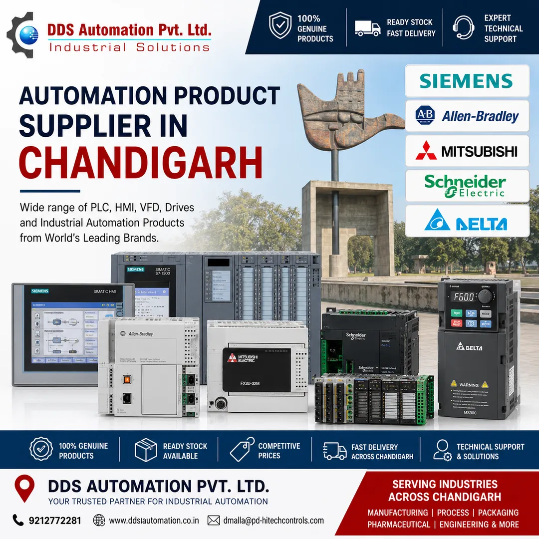 Leading Automation Product Supplier in Chandigarh – DDS Automation Pvt. Ltd.