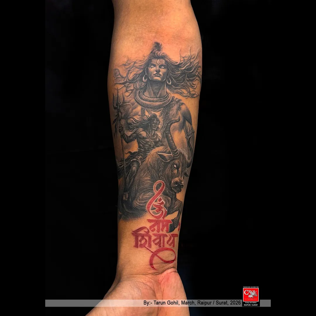 🔱🕉️ HAR HAR MAHADEV — STRENGTH, DEVOTION & FEARLESSNESS
This custom Lord Shiva tattoo is...