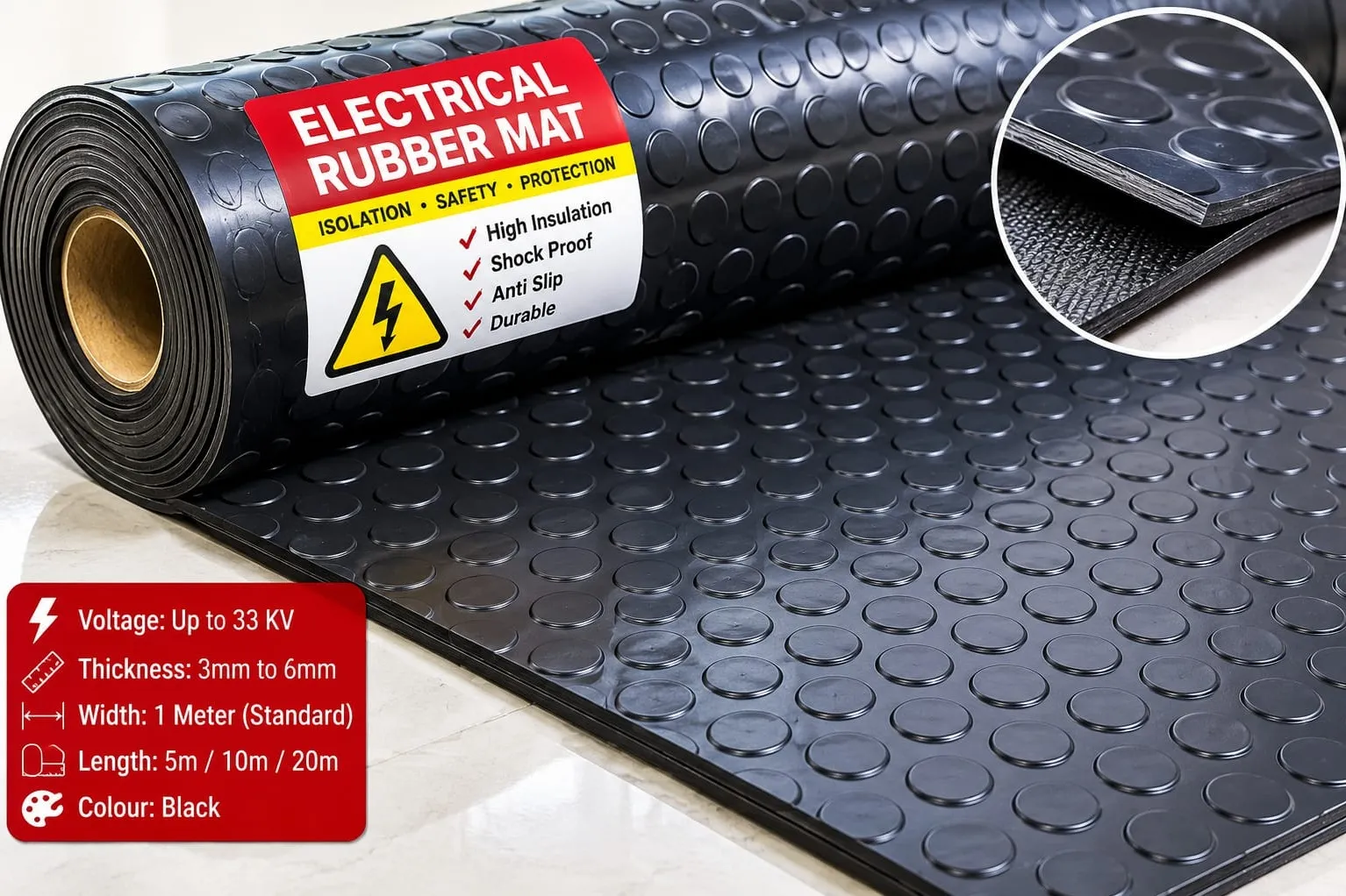 Electric rubber mat supplier in pune