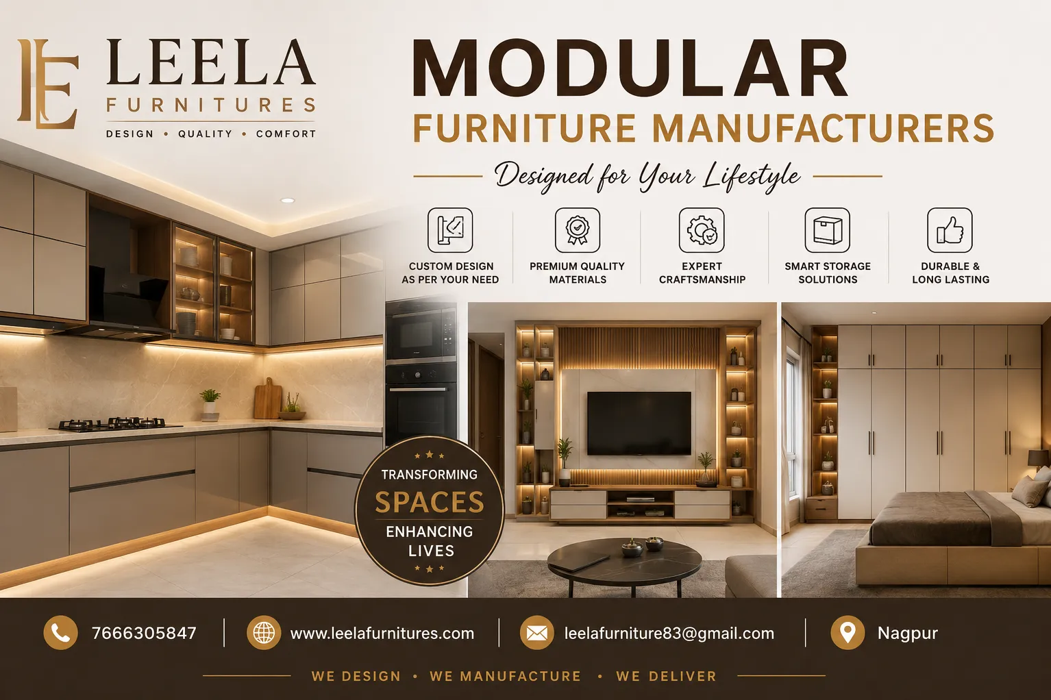 Modular Furniture Manufacturer in Nagpur – Leela Furnitures