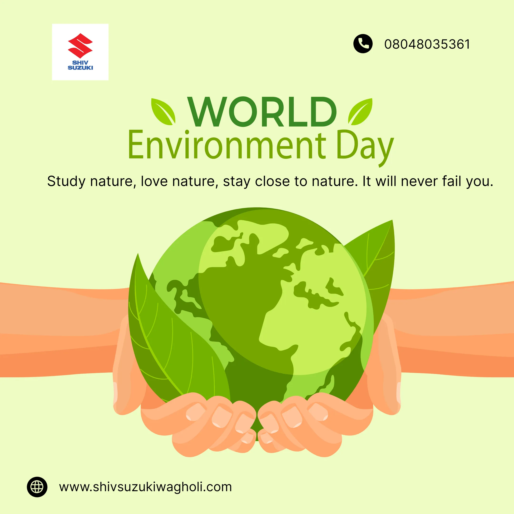 🌍🌱 Happy World Environment Day! The Earth is our home. Let's protect it, preserve it, and pass on ...