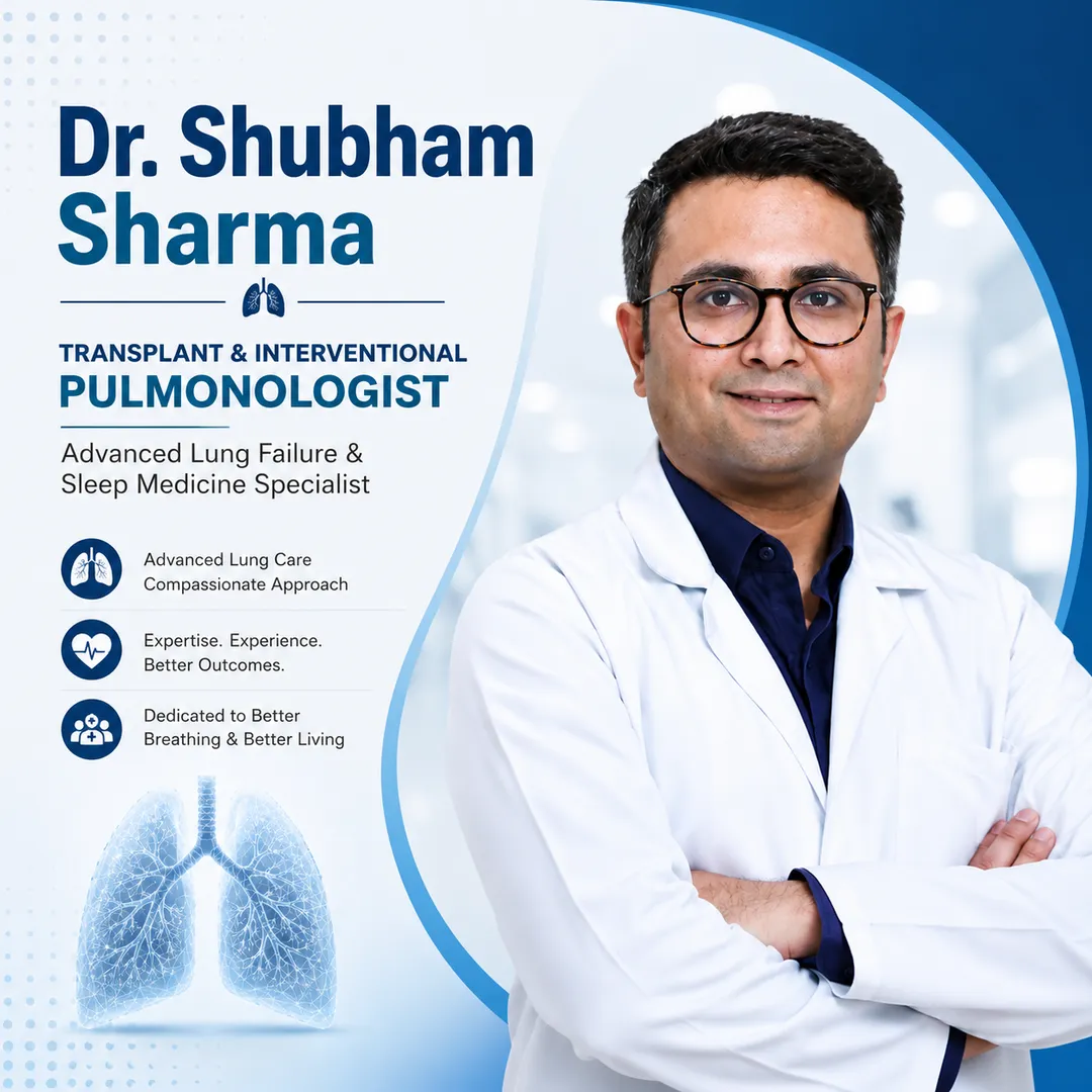 Lung Transplantation (Single & Double Lung) by Dr. Shubham Sharma