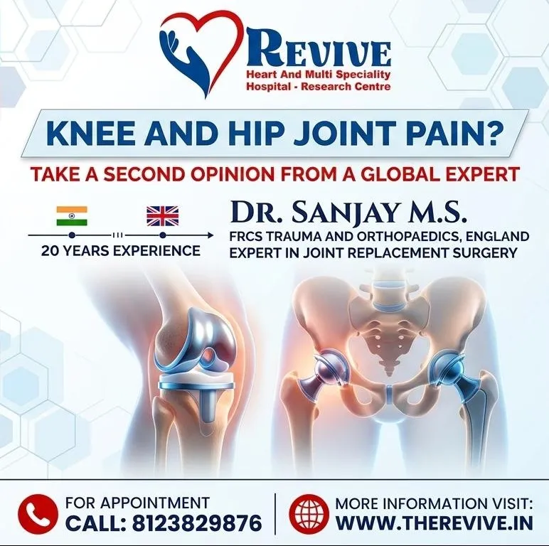 Best Knee & Hip Joint Pain Treatment in Mysore | Expert Joint Replacement Consultation at Revive