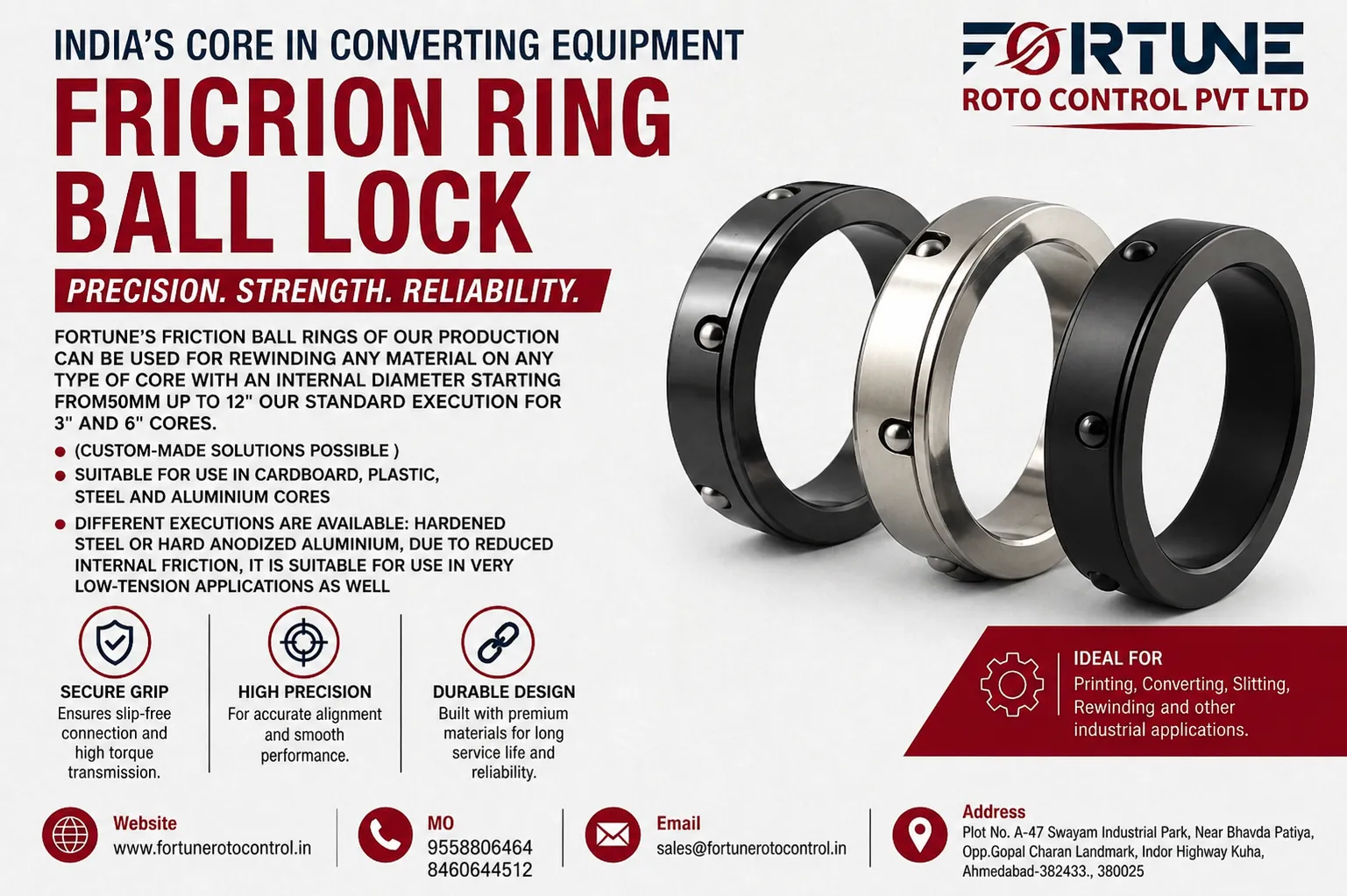 Friction Ring Ball-Lock