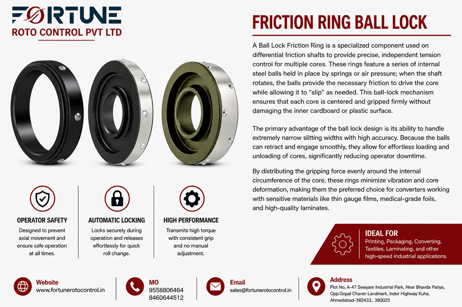 Friction Ring Ball-Lock