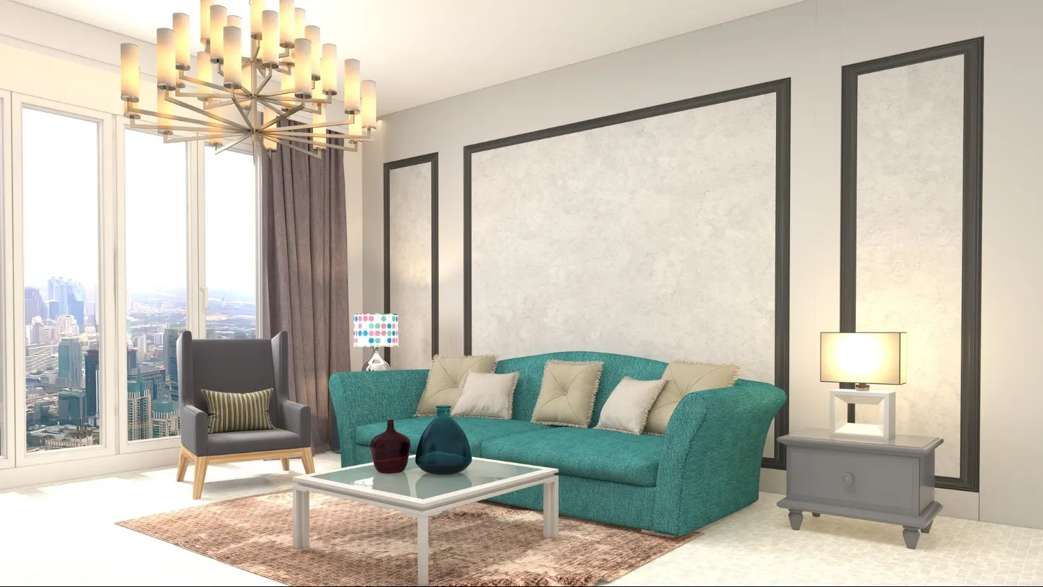 Living Room Interior Design Services in Nagpur