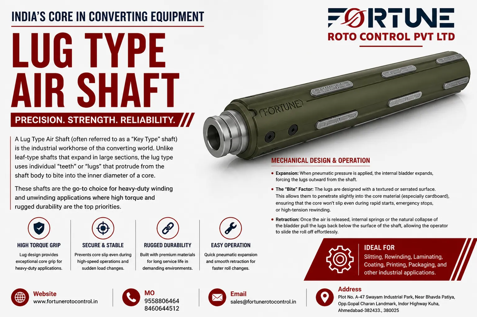 LUG TYPE AIR SHAFT