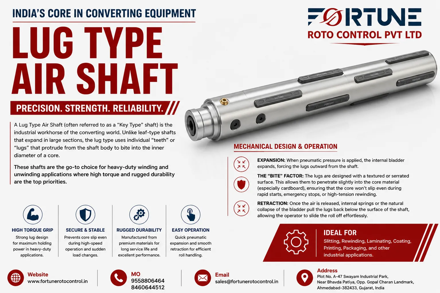 LUG TYPE AIR SHAFT