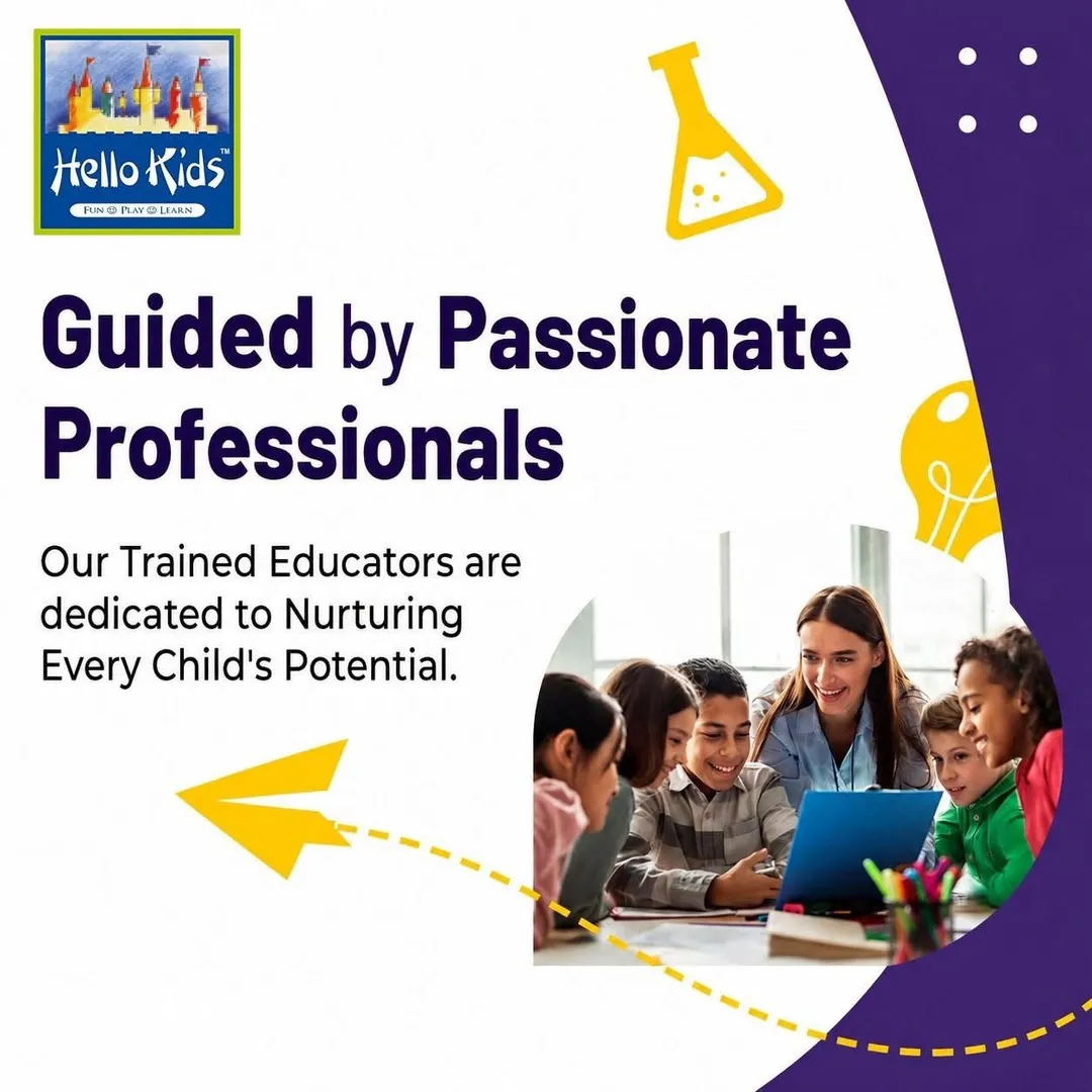Trusted Preschool Teachers for Your Child in Malad West | Hello Kids Flamingo Preschool