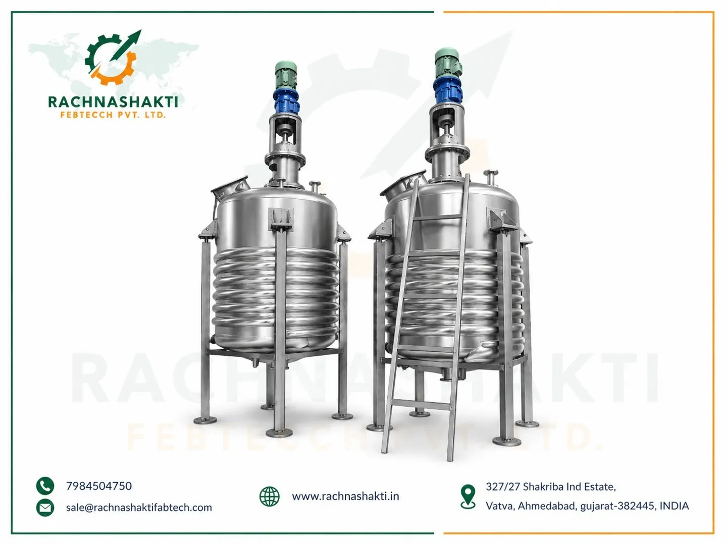 SS Chemical Reactor Manufacturer in Madhya Pradesh