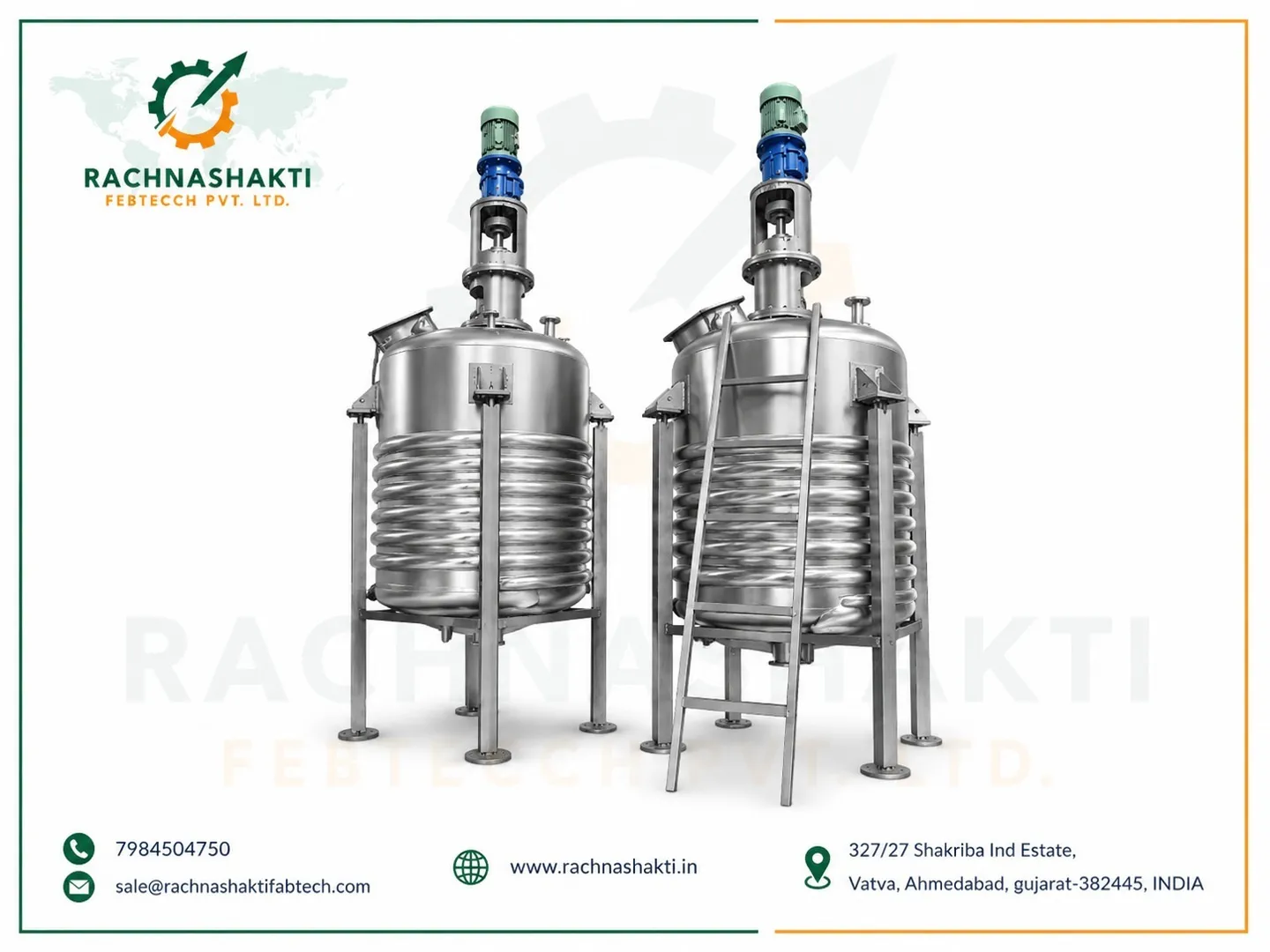 Stainless Steel Chemical Reactor Manufacturer in India