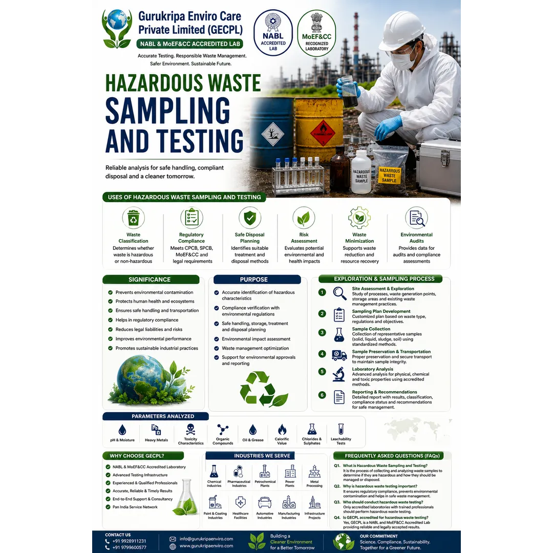 Hazardous Waste Sampling and Testing