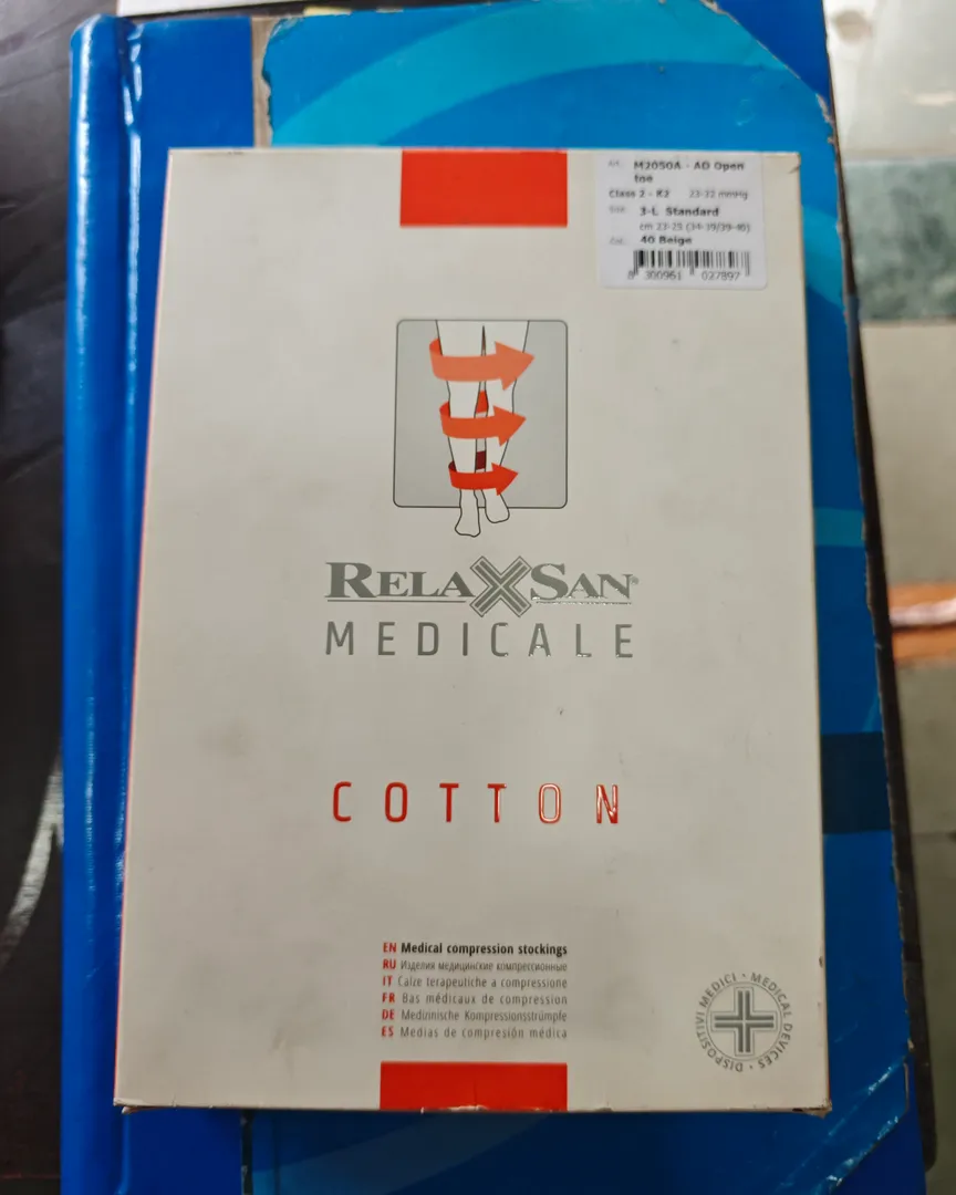 Relaxsan Medical Cotton Compression Stocking Discount Rate Available Near CSM Hospital kalwa
