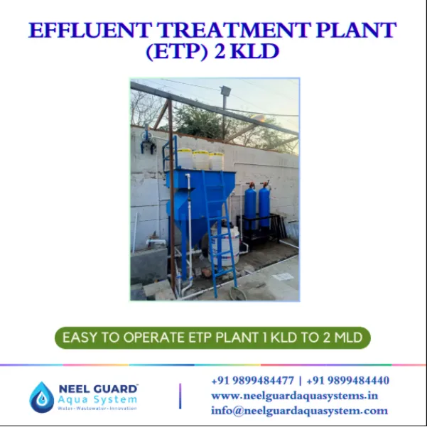 Effluent Treatment Plant 2 KLD in Delhi – Compact Wastewater Treatment for Small Industries