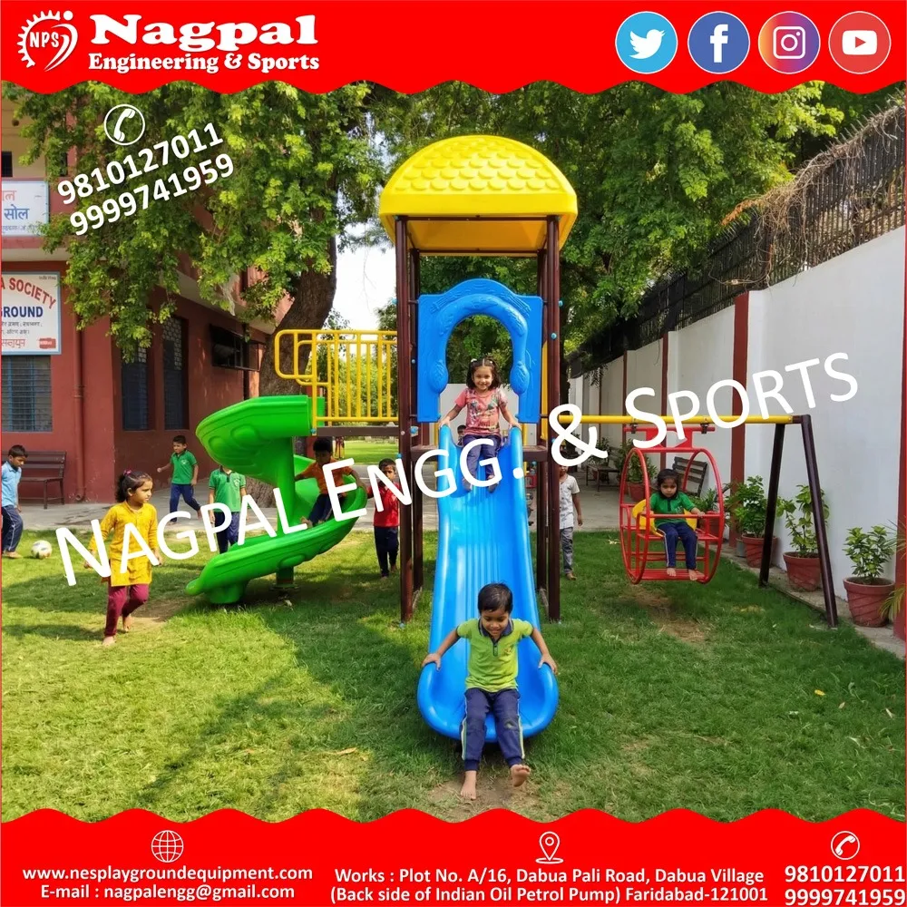 Park Equipment, Swing n Slide, Multiplay System, Merry Go Round Heavy Duty in Delhi | NPS
