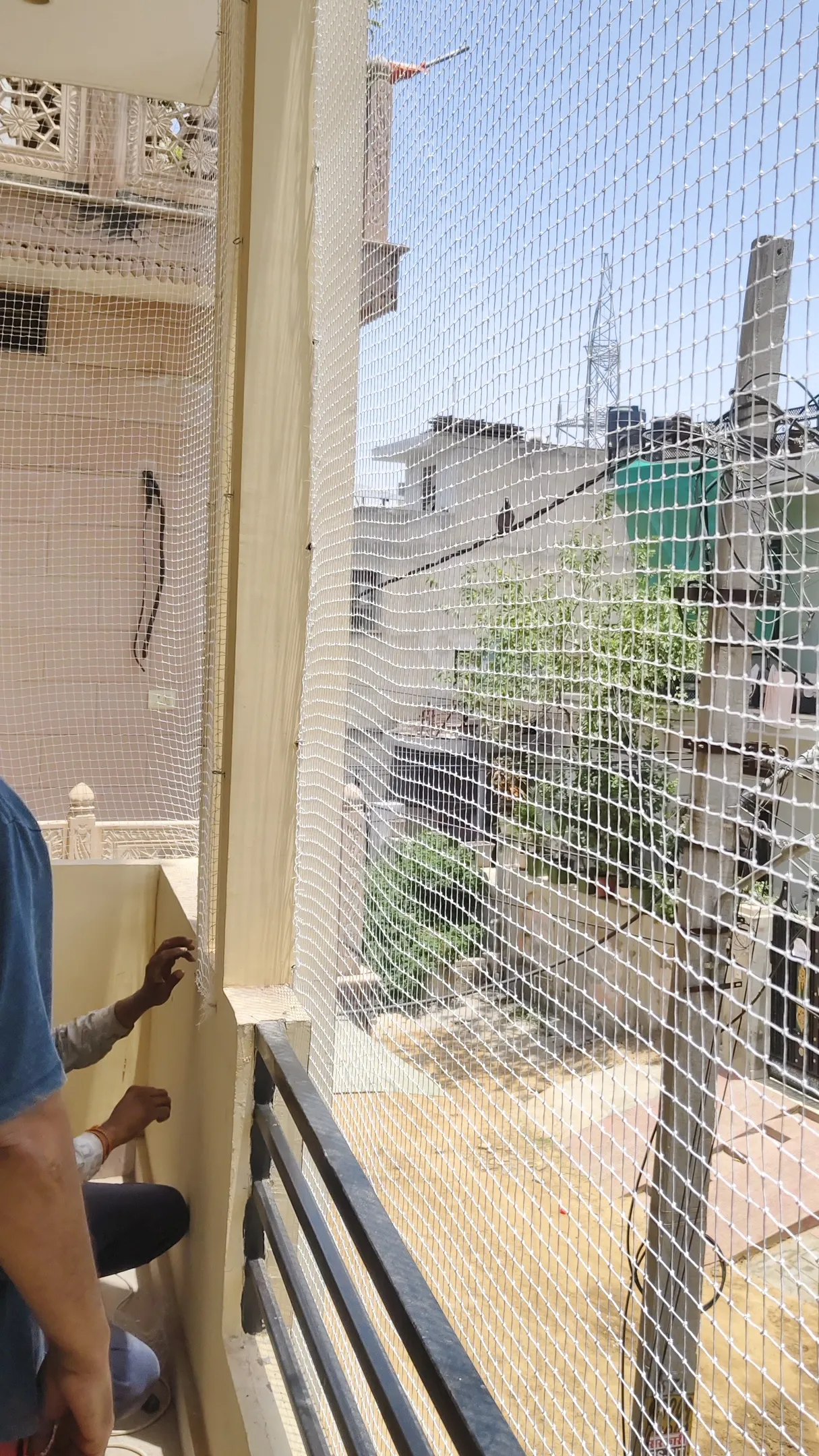 Balcony Net Fitting