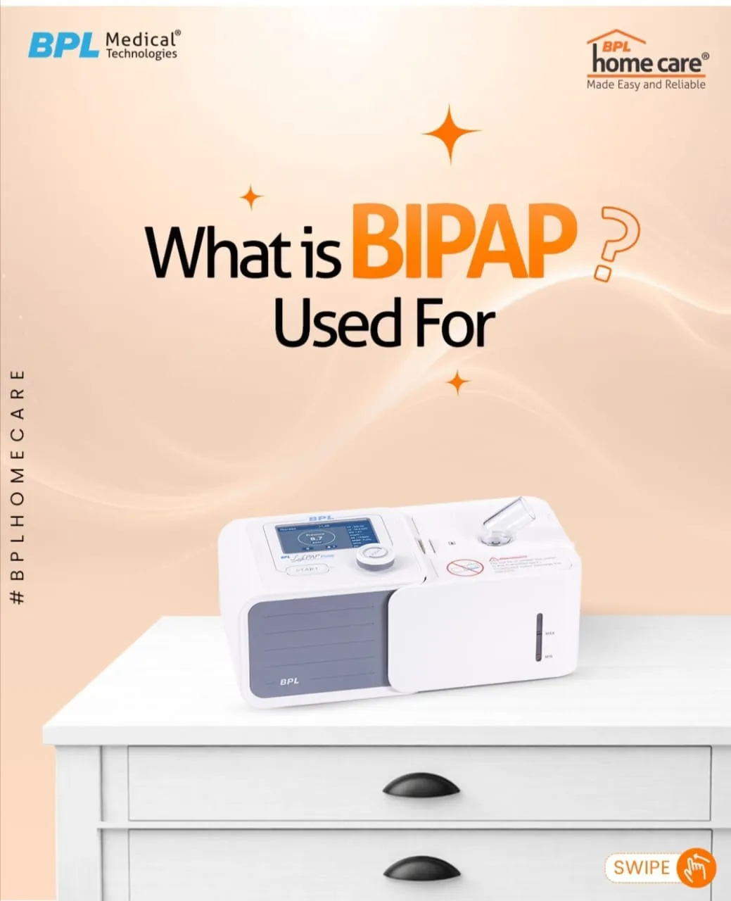 BiPAP Machine on Rent in Garg Life Care