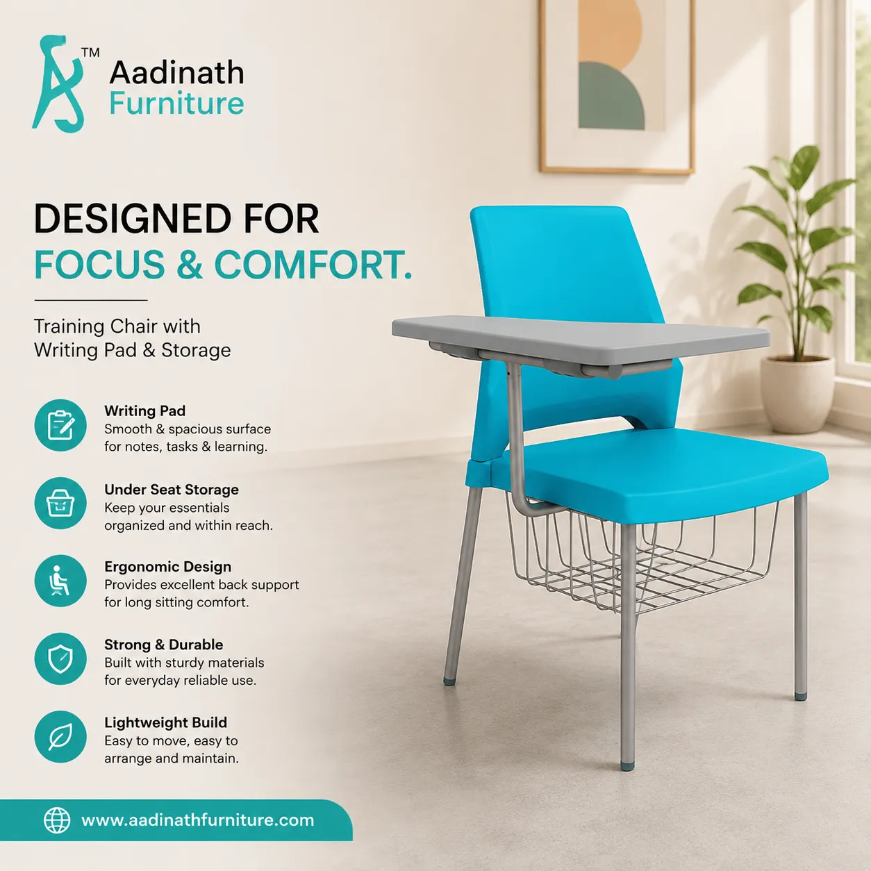 Training Chairs Manufacturer in Connaught Place
