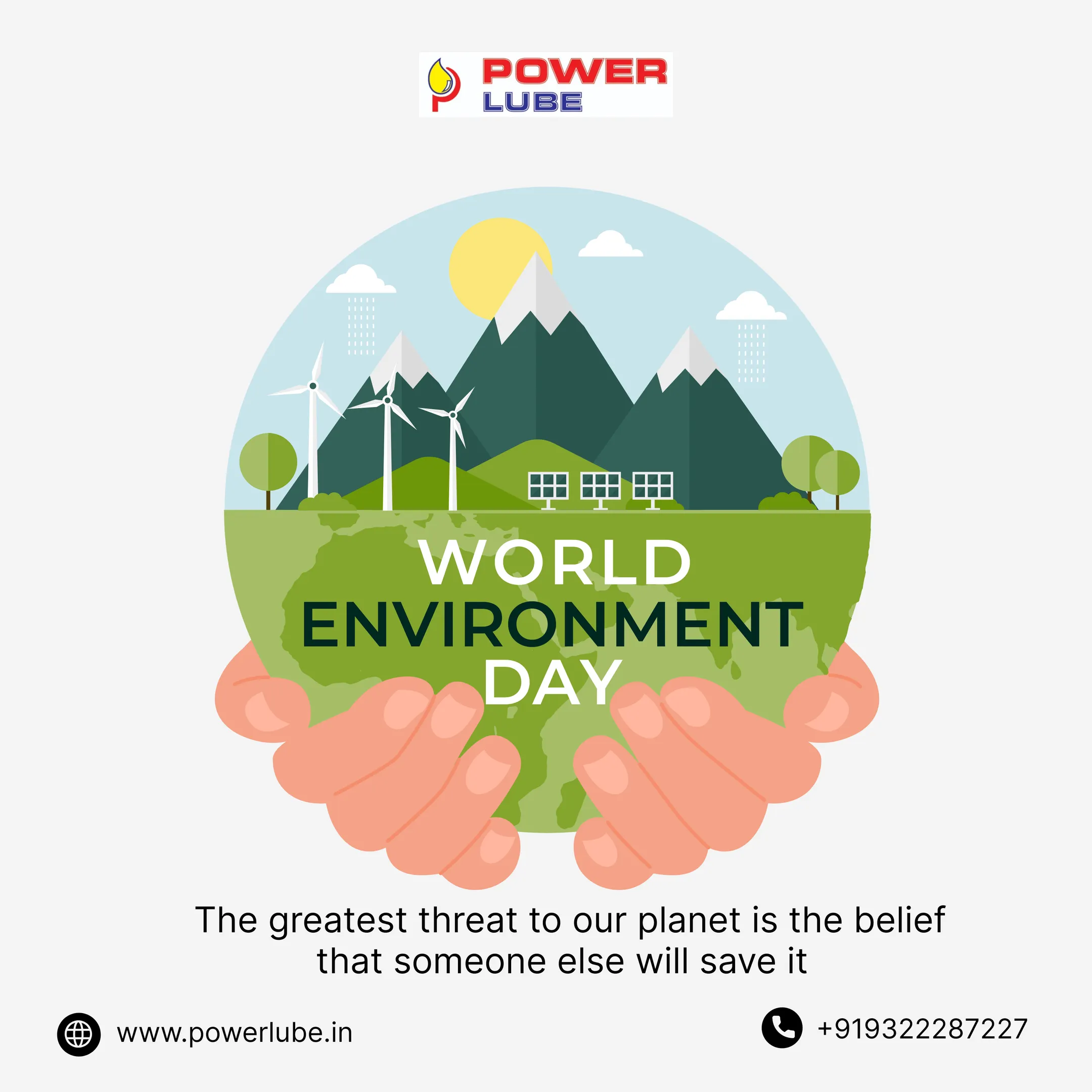 ๐ World Environment Day Sustainability is a shared responsibility. Let's work together to create a ...