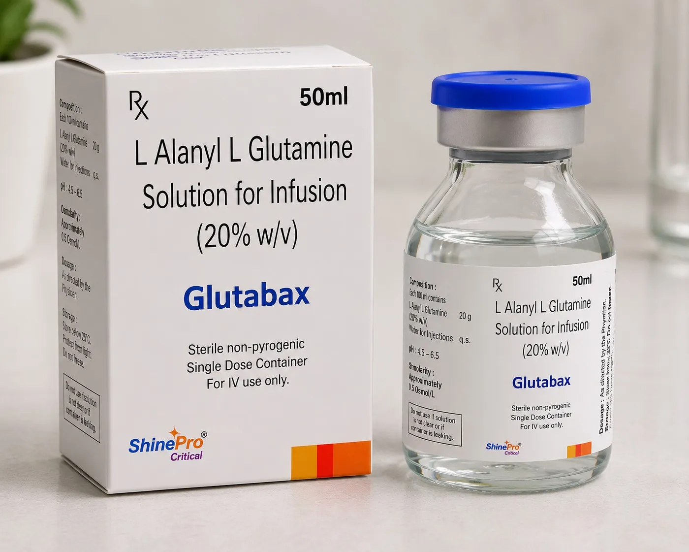 Glutabax 20% Injection Exporter to Washington, USA | City Drug Exporters INDIA