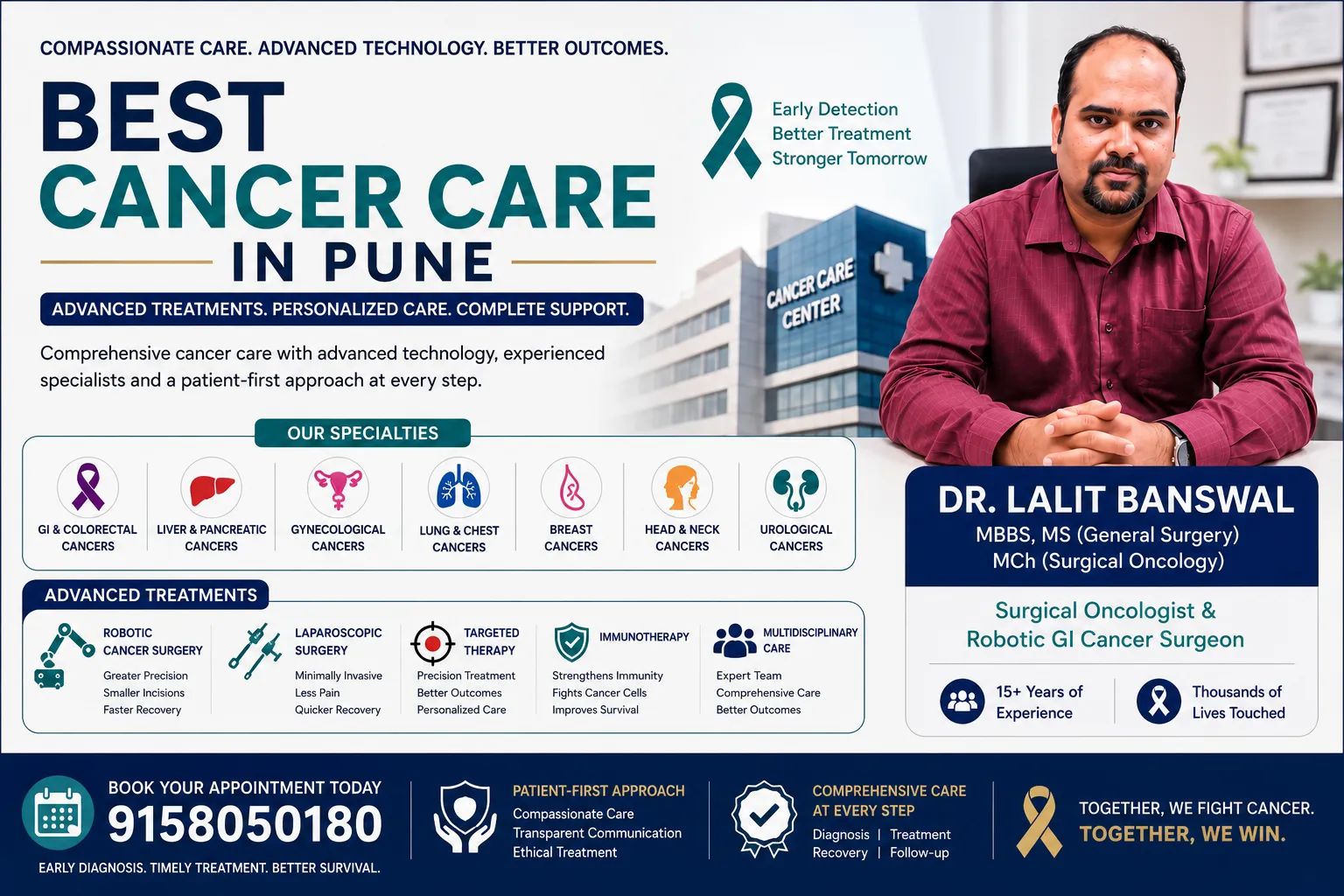 Best Cancer Care in Pune – Advanced Treatment with Compassionate Support