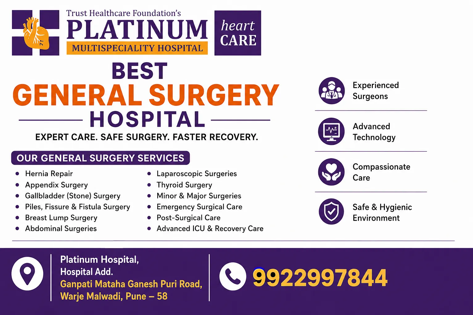Best General Surgery Hospital in Deccan, Pune