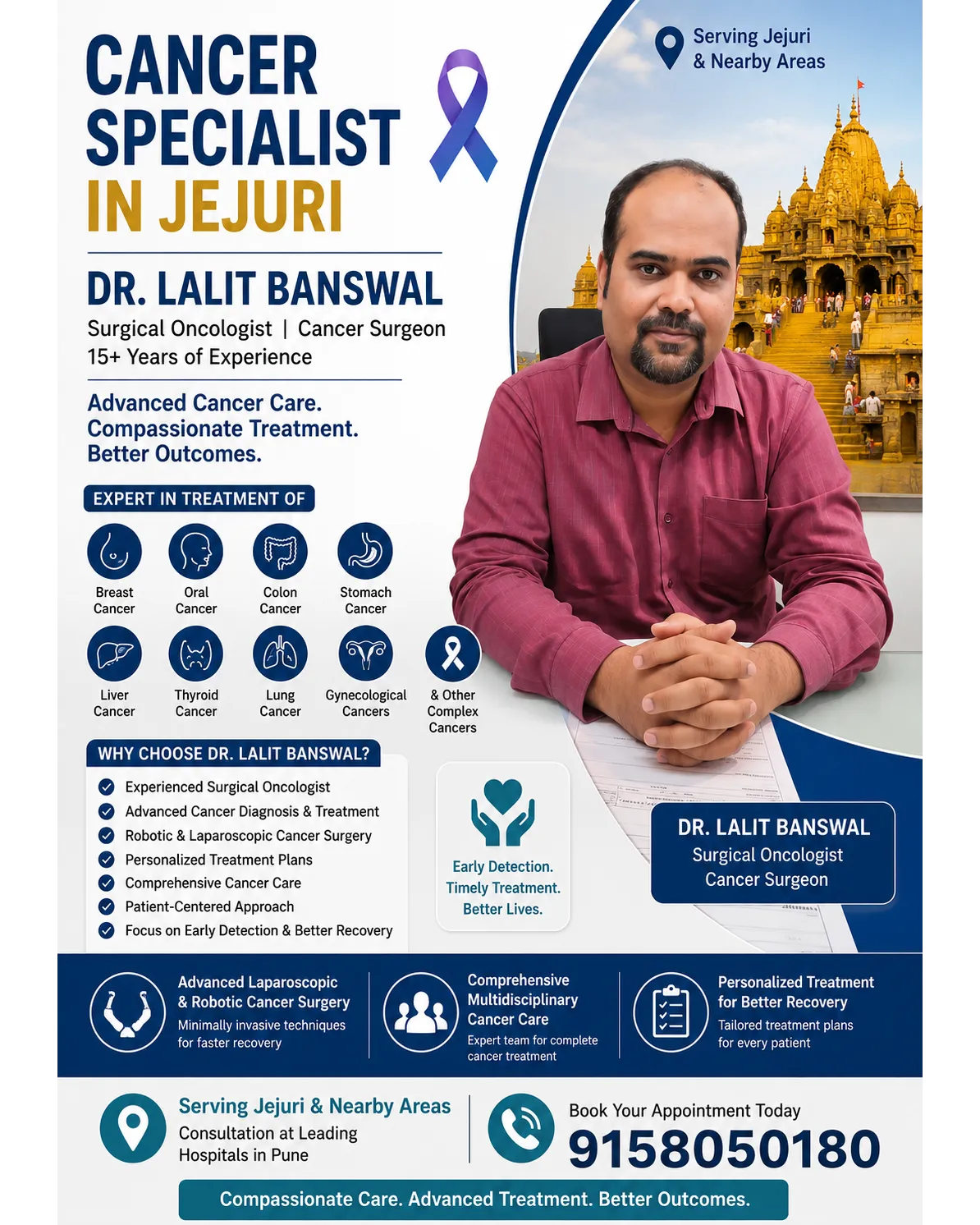 Cancer Specialist in Jejuri – Dr. Lalit Banswal