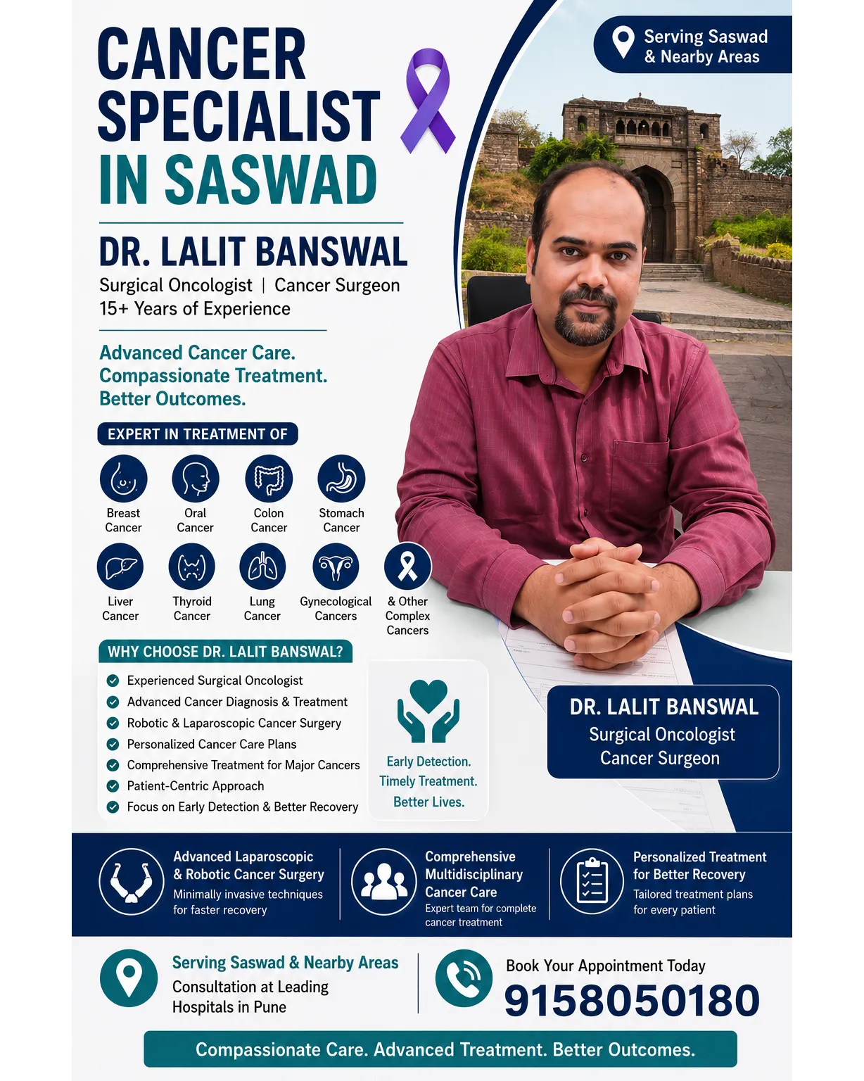 Cancer Specialist in Saswad – Dr. Lalit Banswal