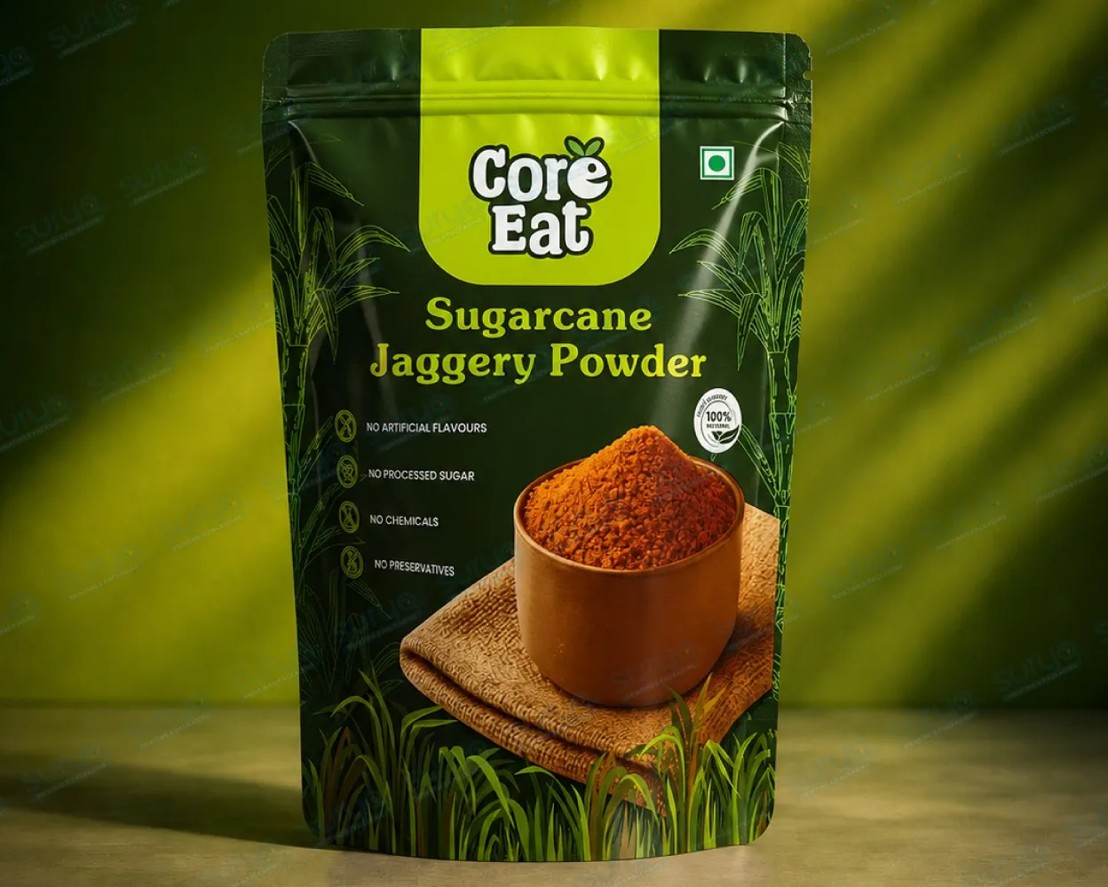 Cylinder Printed Pouch Packaging & Printing Services in Coimbatore