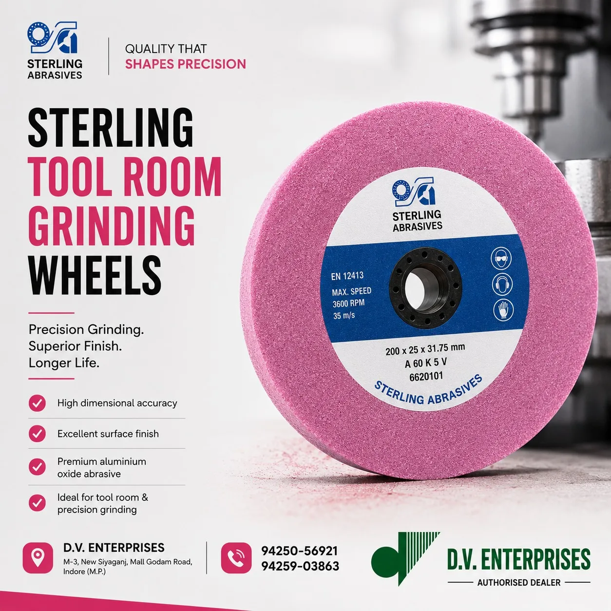 sterling abrasives ltd dealer