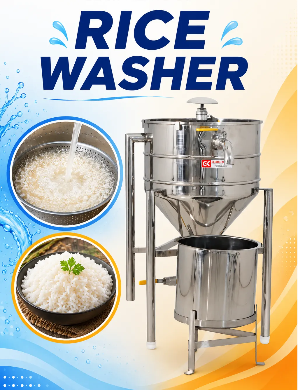 Rice Washer or Rice Cleaner In Coimbatore