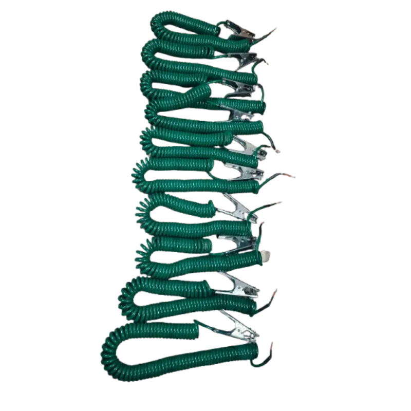 ss earthing clamp with spiral cable supplier in gujarat