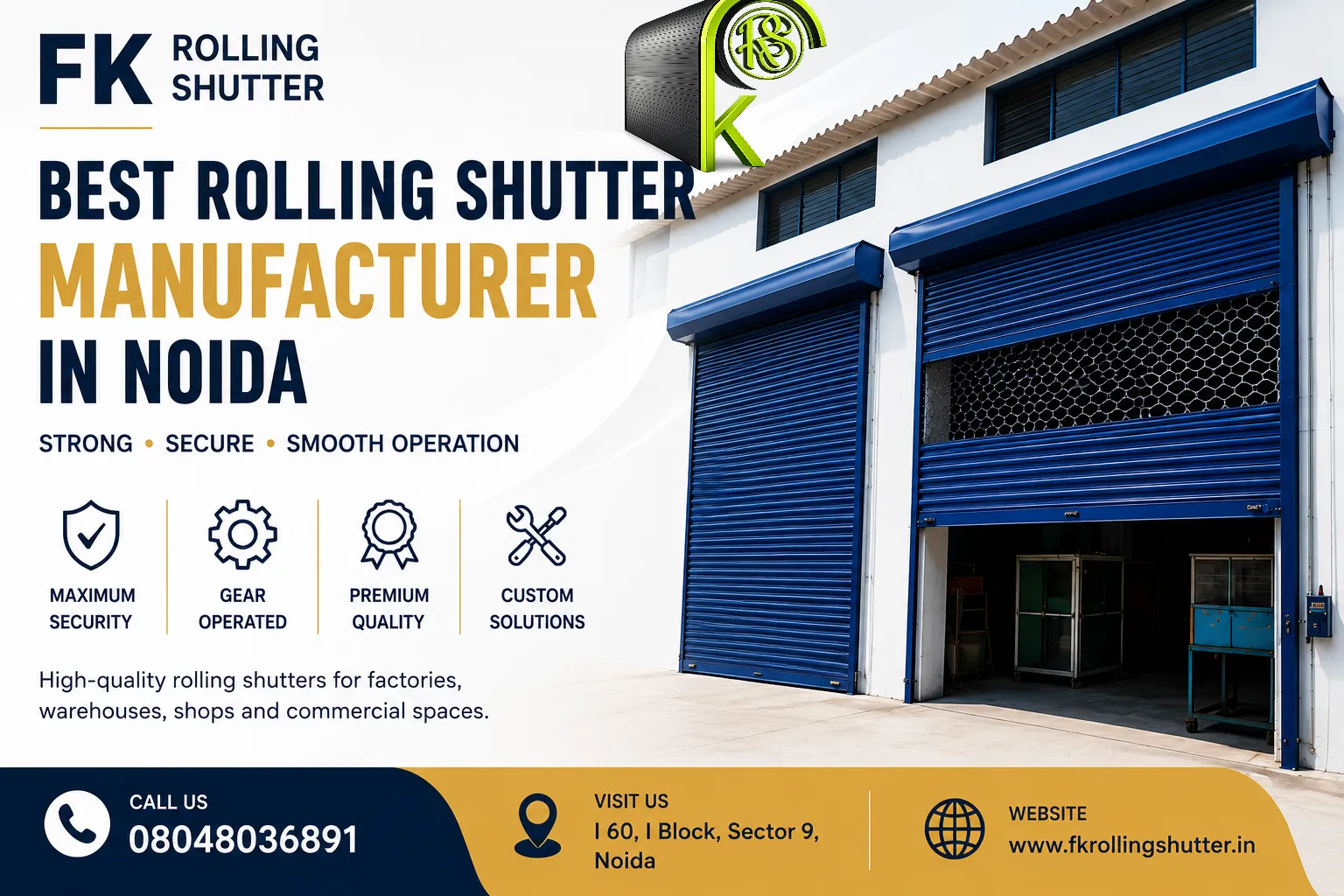 Best Rolling Shutter Manufacturer In Faridabad