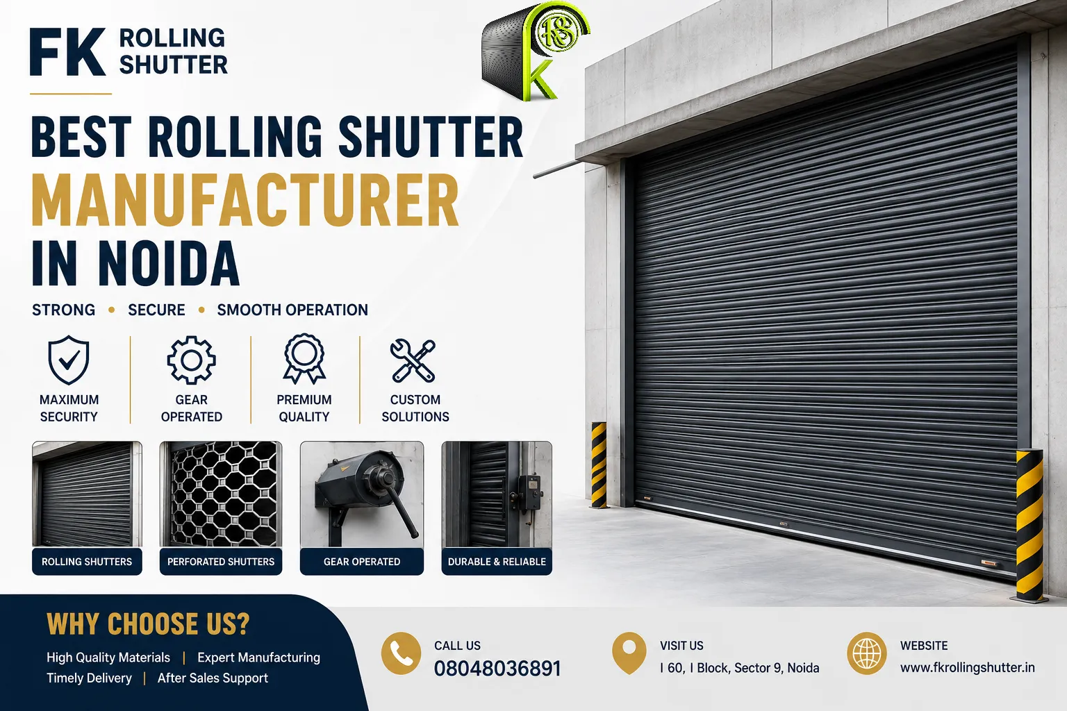 Best Rolling Shutter Manufacturer In Noida