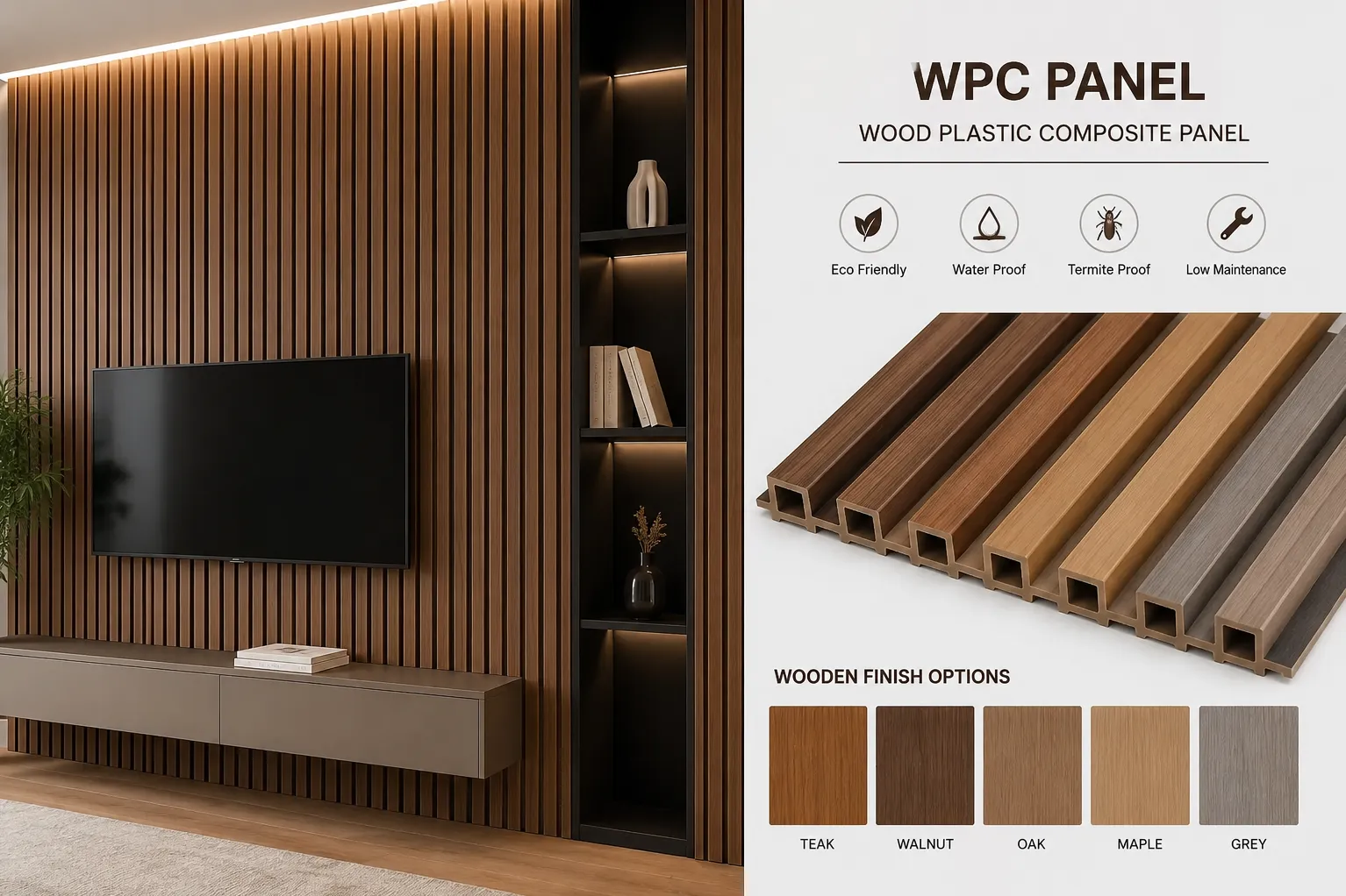 WPC Panel Supplier in Nagpur – Shri Swami Enterprises