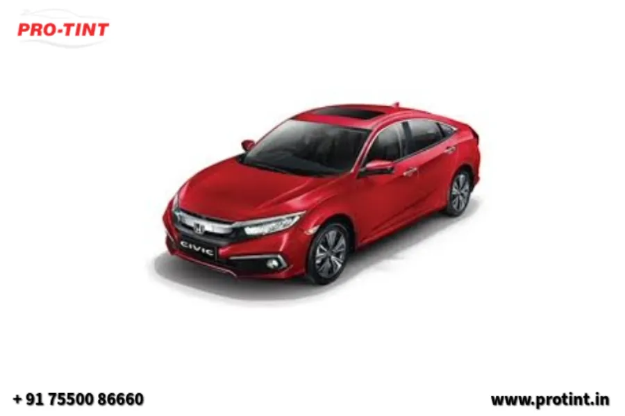 LUXUURY QUALITY SUNFILM,ACCESSORIES,PPF,COATING FOR HONDA CIVIC AT COIMBATORE PROTINT